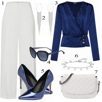 Outfit s Šedá Doplňek RALPH LAUREN "Elegantní"