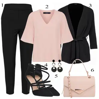 S páskem Outfit s Černá/Tmavě modrá/Tmavě šedá Kožená bunda pro muže/Oversize Sako/Blůzové Sako/Pletený Sako/Blejzrové Bund/Dlouhý Sako/Elegantní Sako/Kožená bunda/Boyfriend Sako/Kožená Pánská Bund/Krátké Sako/Teplákový blejzr Sisters Point "Elegantní"