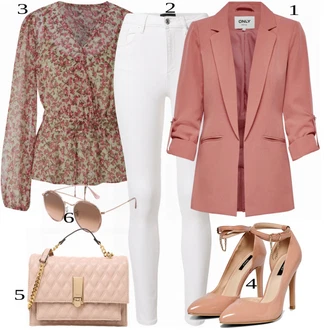 Outfit s Hnědá Dlouhé Šaty/Slim Fit Džíny/Dlouhé Kardigany/Dlouhý Zimní Kabát/Dlouhý Svetr/Dlouhá tylová sukně/Halenka/Tunika Heine "Elegantní jarní Outfits"