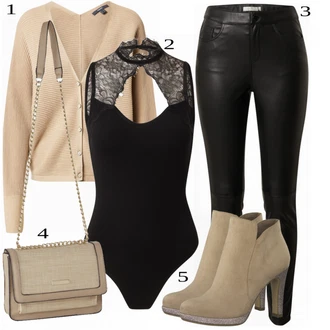 Outfit sa Zeleno Čizmica Tamaris "Elegantni proljetni Outfits"
