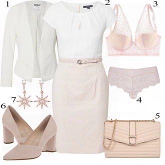 Outfity pro práci s Růžová Kalhotka Brazilské Kalhotky/Klasické Kalhotky/Průsvitná Kalhotka/Kalhotky/Tanga/Spodní Kalhotky Lascana "Elegantní Vzhled"