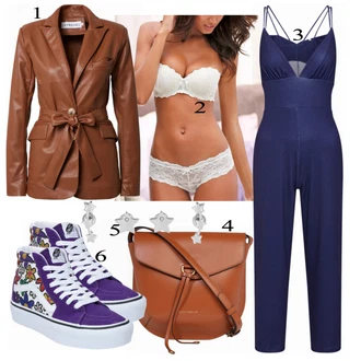 Outfit s Bílá Teniska Vans "Elegantní Vzhled"