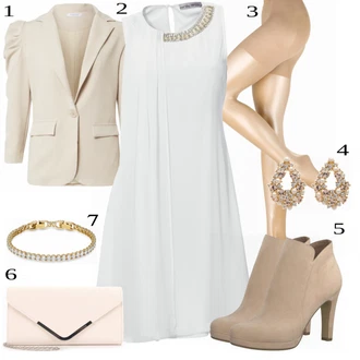 Outfit s Náramek Swarovski "Elegantní Večerní Outfit"