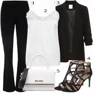 Outfit sa Crna Obuća Bullboxer "Tvoj udoban outfit"
