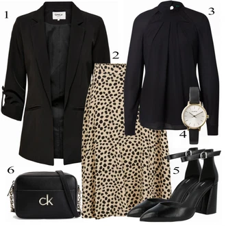 Outfit sa Zeleno Suknja Vila "Tvoj otmjeni outfit"
