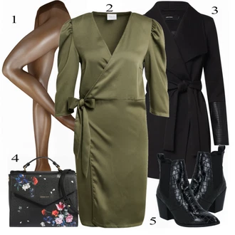 Outfit s Modrá Ted Baker "Elegantní Zimní Outfit"