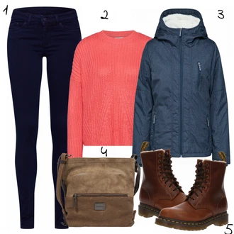 Outfit s Dr. Martens "Faire English: Casual Outfit Czech: Ležérní Outfit"