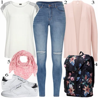 Outfit s Batoh "Jarní Outfit"