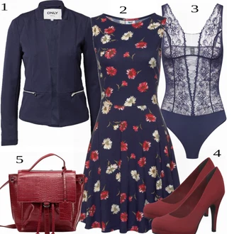 Outfit s Černá Sakové Šaty/Zimní Pletené Šaty/Šaty Móda Pro Plnoštíhlou/Svetrové Šaty BEACH TIME "Jarní Outfit"