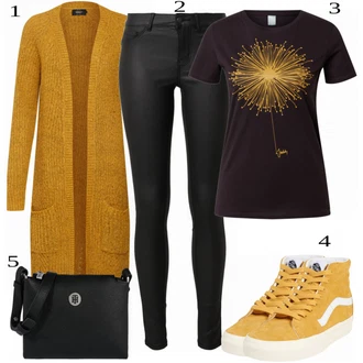 outfit mit Modra Superga Vans "Pomladna oblačila v barvah"