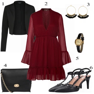 Outfit s farina opoku "Módní"