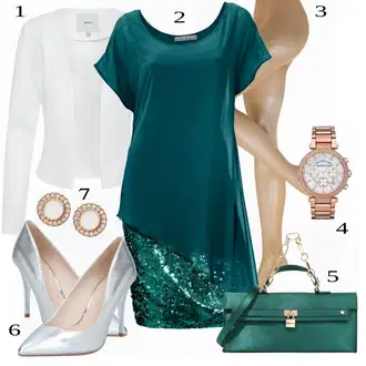 Krátké Velikosti Outfit s Bílá/Krémová Krátké Sako/Smokingové sako/Pletený Sako/Teplákový blejzr/Kožená Pánská Bund/Blejzrové Bund/Elegantní Sako/Blůzové Sako/Kožená bunda pro muže/Neformální Sako Ichi "Formální Outfit"