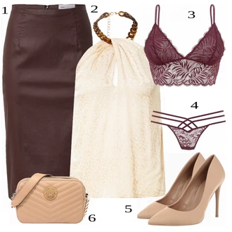 Outfit s Bílá Halenka & Tunika river island "Business Look pro dámy"