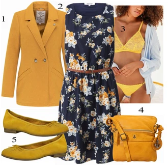 Krásný Výstřih na zádech Outfit s Tmavě modrá/Růžová Šaty s Kapsou/Letní Šaty/Šaty Bez Rukávů/Šaty s Páskem/Skater šaty/Šaty S Potiskem/Ležérní Šaty About You "Vzhledy pro volný čas"Look: Jazz, Mom, Krásný, Příliš oblečený, Romantický, Univerzitní, Vintage, Extravagantní