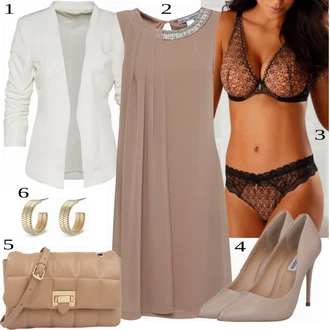 Outfit s Šedá Zimní bota/Doplňek/Bota Na Podpatku Steve Madden "Slavnostní jarní outfity"