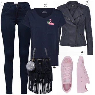 Outfit "Flamingo"