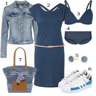 outfit mit Modra Obleka Ragwear "Tvoj udobni outfit"