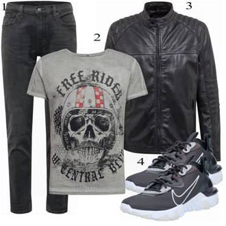 outfit mit Siva Superga Nike Sportswear "Priložnostna oblačila"