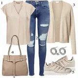 Kombinace Halenek s Dlouhými Kardigany image