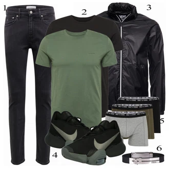 outfit mit Črna Superga Nike "Priložnostna oblačila"