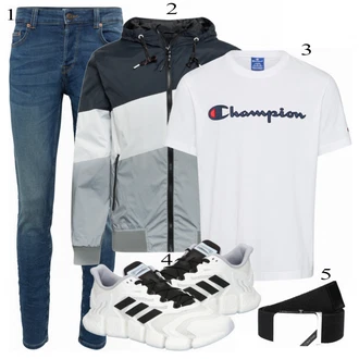 outfit mit Siva Superga Adidas Performance "Priložnostna oblačila"