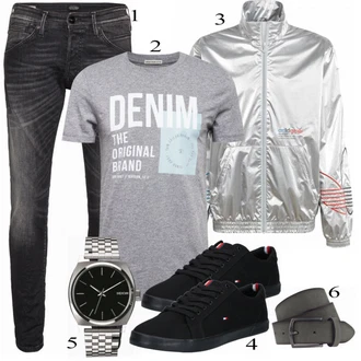 outfit mit Casual Majica Tom Tailor Denim "Priložnostna oblačila"