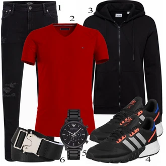 outfit mit Črna Čevlj Superga Adidas Originals "Priložnostna oblačila"