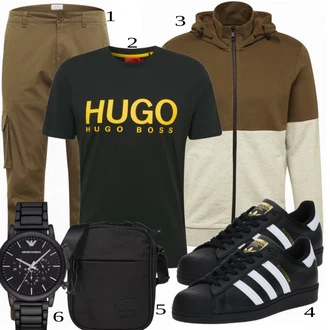 outfit mit Črna Čevlj Superga Adidas Originals "Priložnostna oblačila"