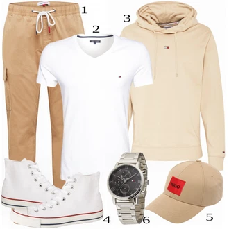 outfit mit Bela Superga Converse "Športna oblačila"