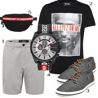 outfit mit Modra Torba Alpha Industries "Priložnostna oblačila"