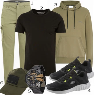 outfit mit Superga Skechers "Priložnostna oblačila"