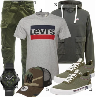 outfit mit Črna Ura Lacoste "Priložnostna oblačila"