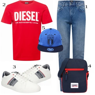 outfit mit Siva Superga Jack & Jones "Priložnostna oblačila"