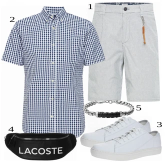 outfit mit Siva Majica Jack & Jones "Priložnostna oblačila"