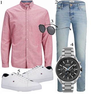 outfit mit Superga Tommy Hilfiger "Priložnostna oblačila"