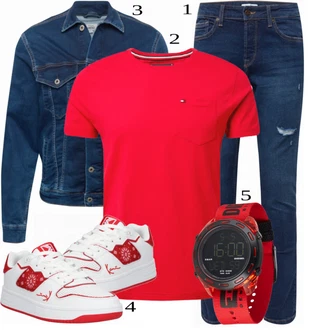 outfit mit Siva Superga Karl Kani "Priložnostna oblačila"