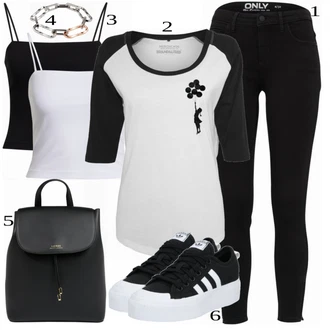 outfit mit Bela Top Gina Tricot "Poletna oblačila za ženske"