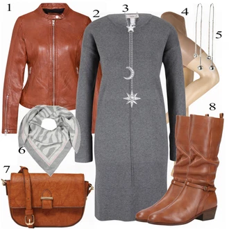 Outfity pro práci s Béžová Punčocháče spanx "GABOR BOOTS"