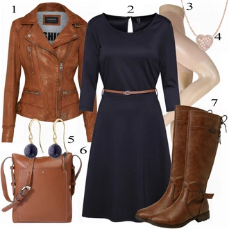 Outfity pro práci s Červená Zimní bota/Kozačka po Kolena/Chelsea Boty/Kožená Kozačka nad Koleno/Klasická kozačka Mustang "GEOX RESPIRA BOOTS"