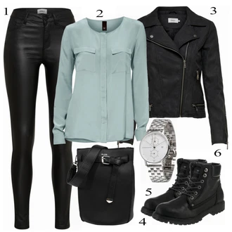 Outfit s Náramkové hodinky Kapten & Son "Skvělý"