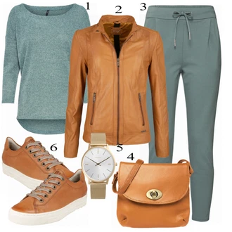 Outfit s Teniska Paul Green "Zelený Jaro"