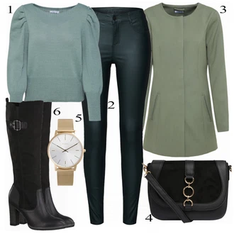 Outfit s Kozačka S.Oliver "Hailys Pullover Gaga"