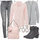 Kombinace Halenek a Tunik se Zimními Botami image