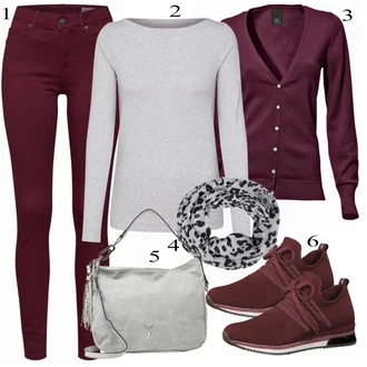 Outfit s Teniska MARCO TOZZI "Heine pletení"