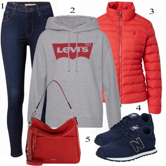 Outfit sa Crna Tenisica New Balance "Tvoj otmjeni outfit"