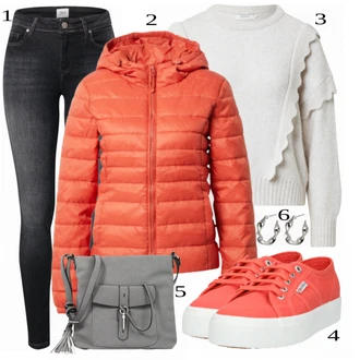 Outfit sa Crvena Ljetna Cipela Superga "Tvoj otmjeni outfit"