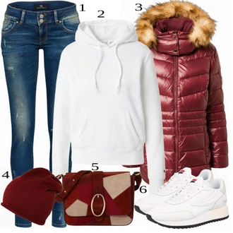 outfit mit Bela Superga Fila "1"