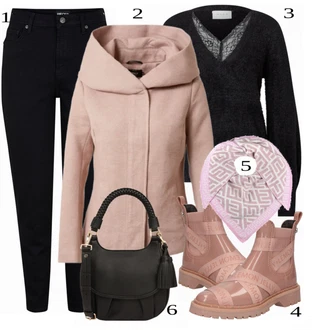 Outfit sa Bež Čizmica LEMON JELLY "Tvoj otmjeni outfit"