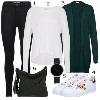 Styl, Western Outfit s Černá/Tmavě modrá Legíny s Podšívkou/Teplé Legíny/Kožená bunda/Neprůhledný Legíny/Sportovní Legína/Formovaná Legína/Bavlněné Legíny/Legíny s Rozparkem/Pletený Legín Only "Podzimní Vzhled"Look: Styl, Cool, Disko, Venkovní, Bezešvé, Unisex, Sportovní