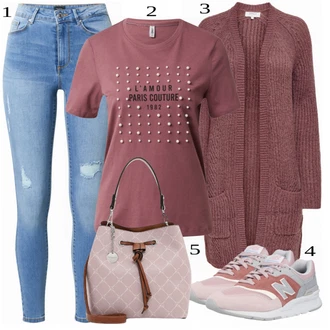 Outfit s Teniska New Balance "Ulice Styl Outfit"